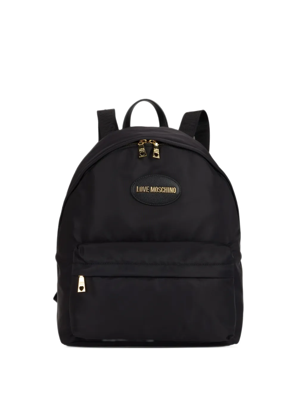 Love Moschino logo-plaque backpack