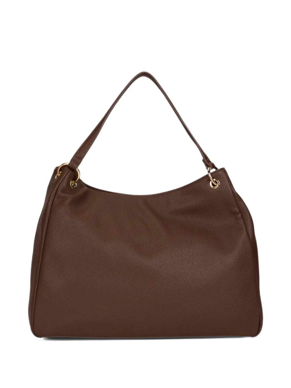 Love Moschino Shopper met logoplakkaat Bruin