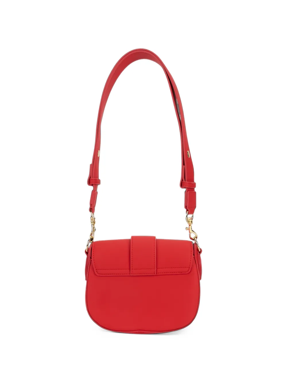Love Moschino Schoudertas met logoplakkaat Rood