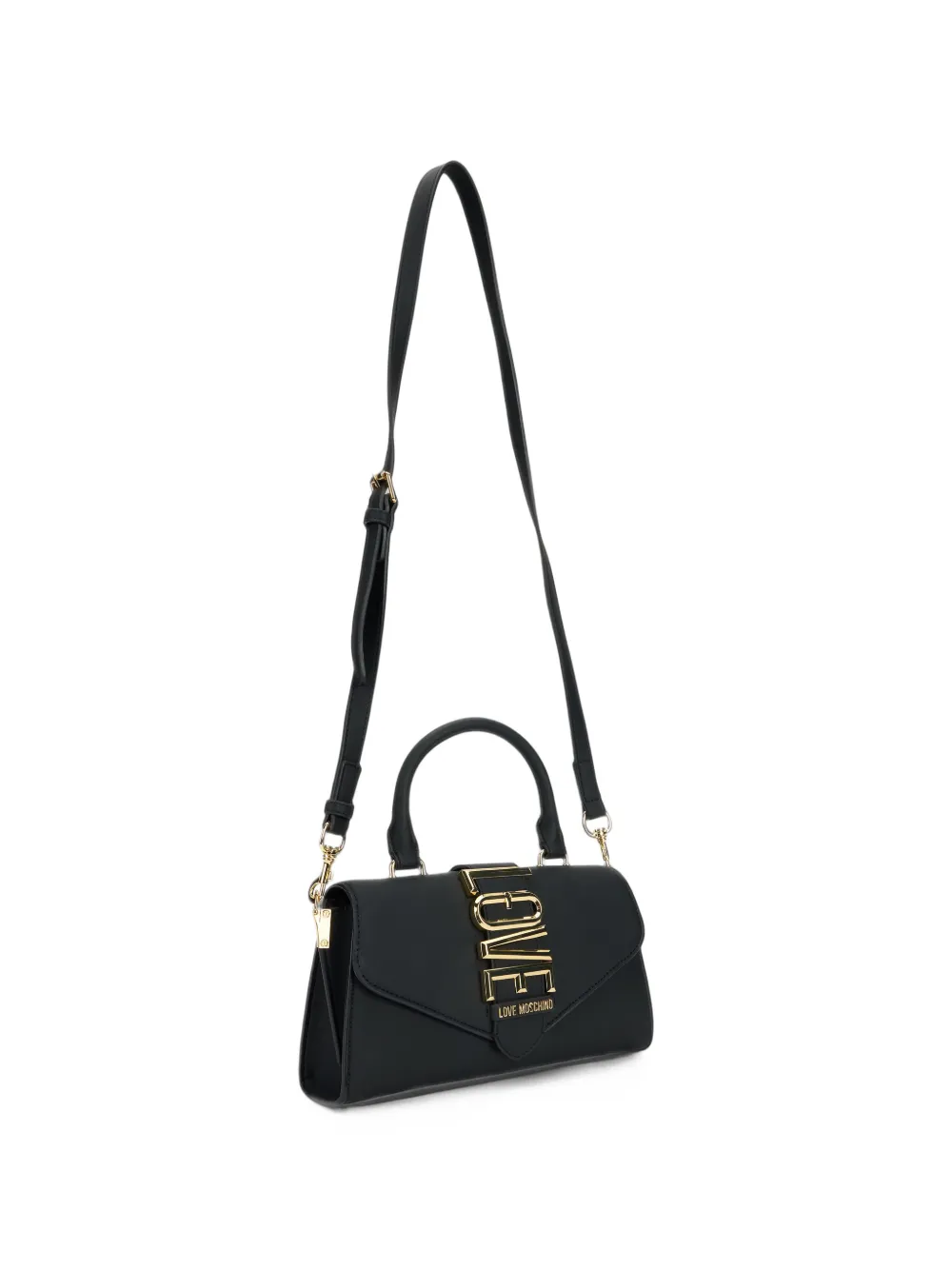 Love Moschino Heuptas met logoplakkaat Zwart