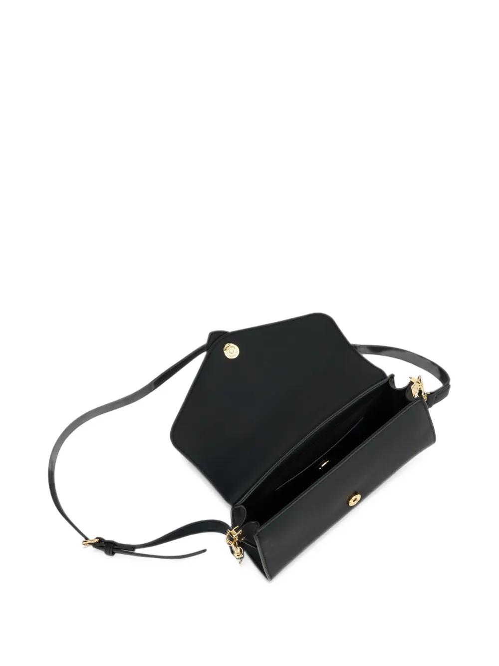 Love Moschino Heuptas met logoplakkaat Zwart