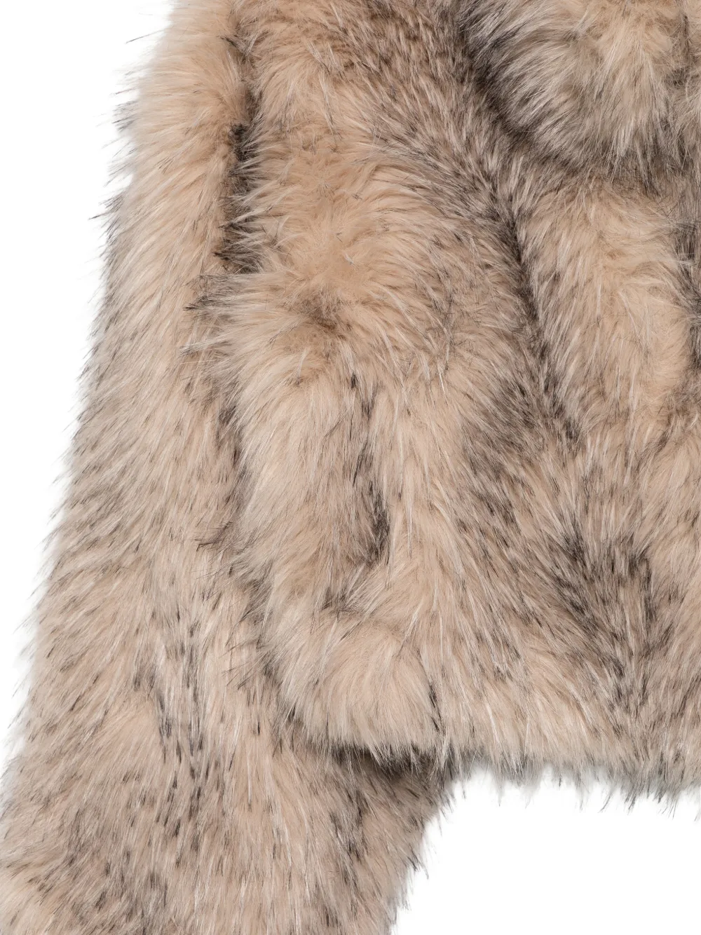 ROTATE BIRGER CHRISTENSEN Jack van imitatiebont Beige