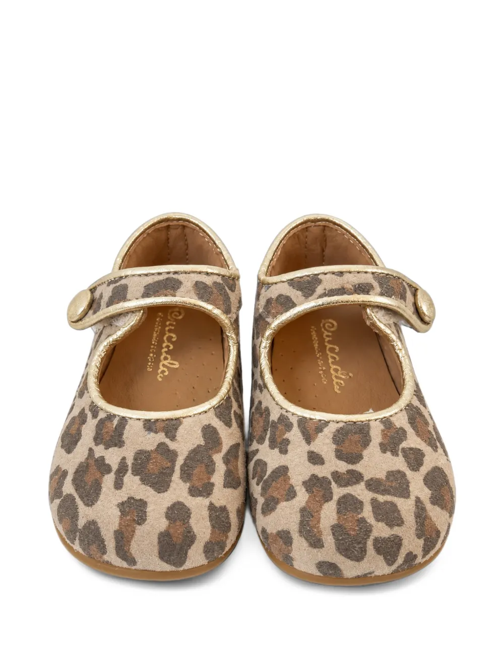 Eli1957 leopard-print leather ballet flats - Toni neutri