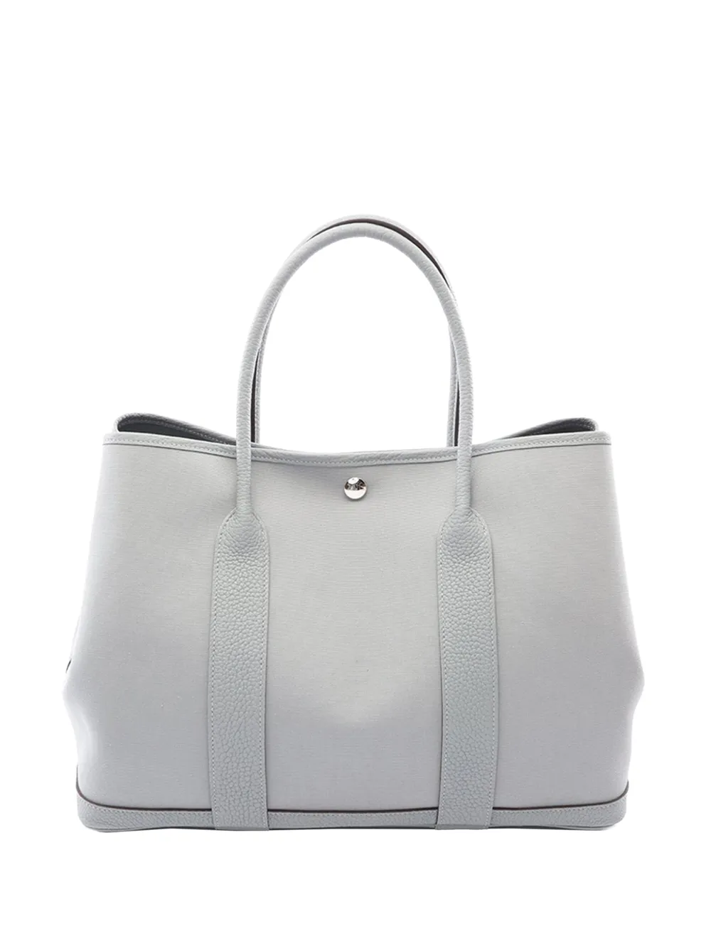 Hermès Pre-Owned 2025 Toile and Negonda Garden Party 36 tote bag - Gris