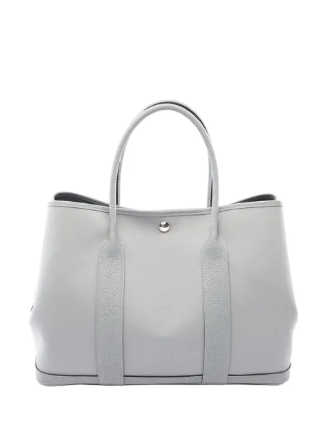 Hermès Pre-Owned 2025 Toile and Negonda Garden Party 36 tote bag