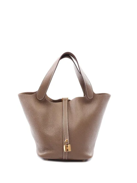 Hermès Pre-Owned 2019 Clemence Picotin Lock 22 handbag