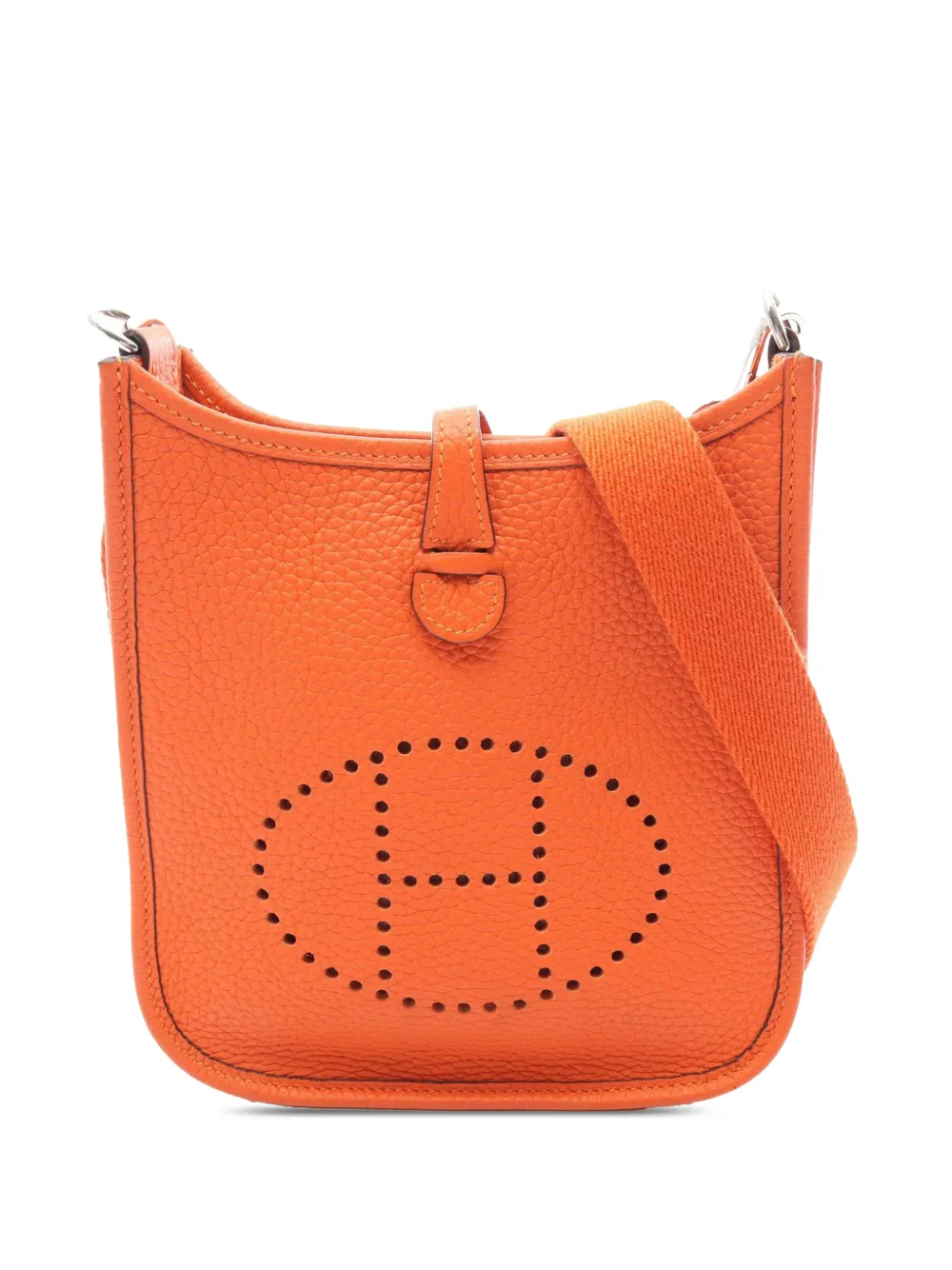 Hermès Pre-Owned 2020 Clemence Evelyne I Amazone 16 crossbody bag - Orange
