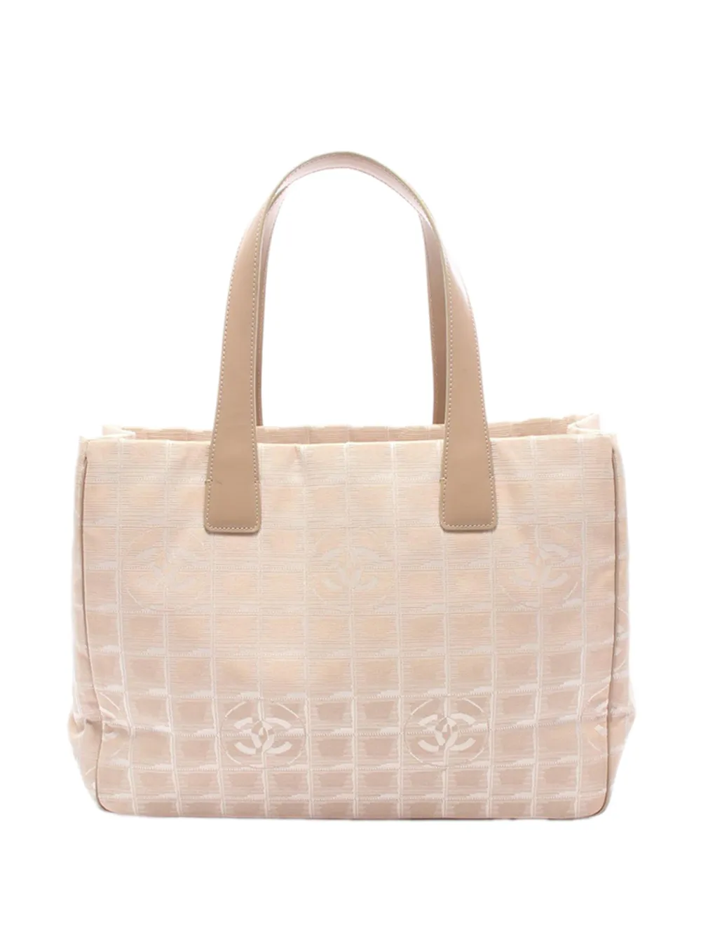 CHANEL Pre-Owned 2005-2006 New Travel Line Nylon tote bag - Tons neutres