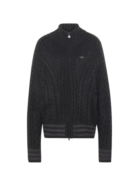 adidas cárdigan en tejido de ochos Trefoil