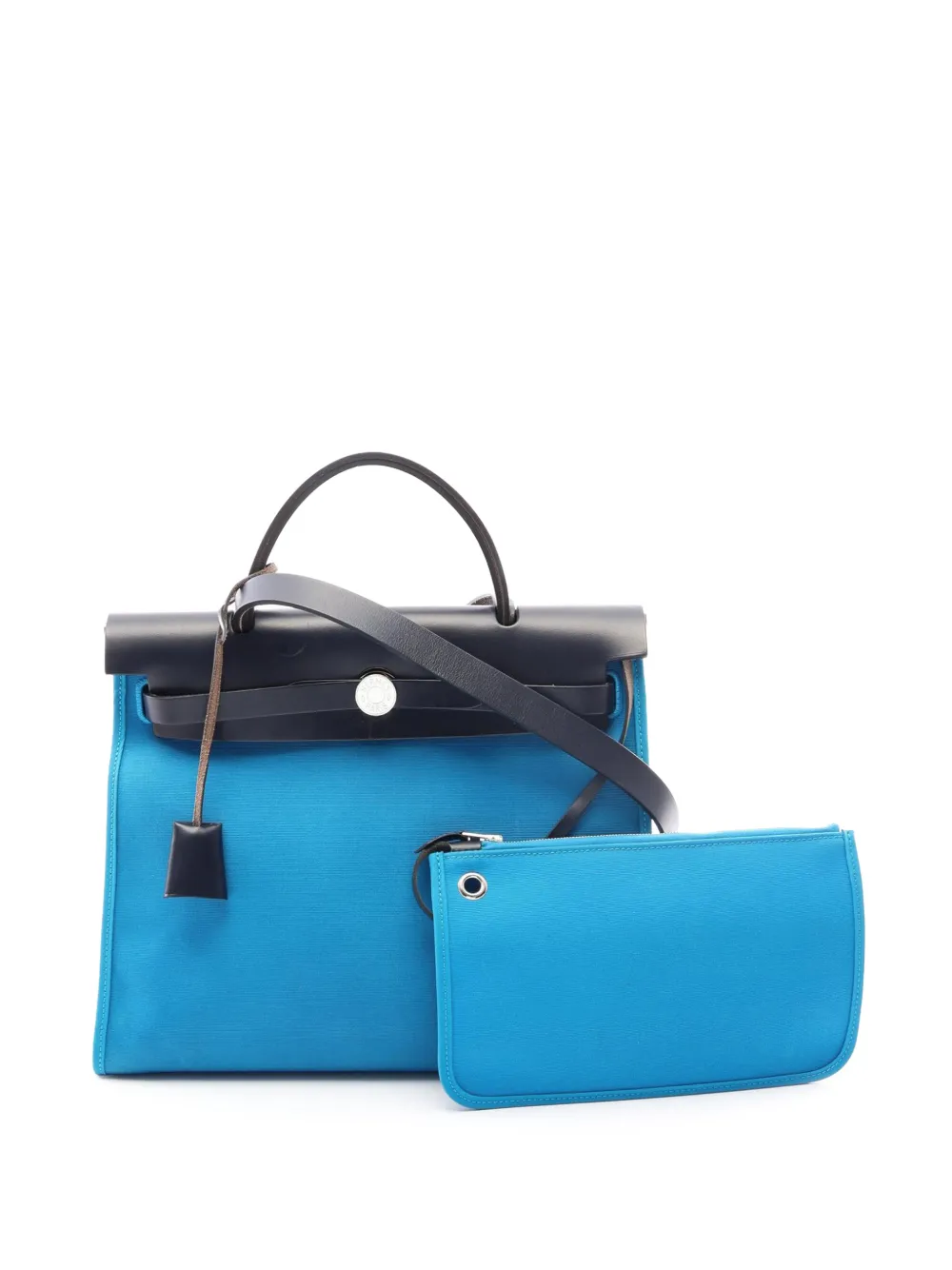 Hermès Pre-Owned 2017 Toile Herbag Zip 31 satchel - Blau