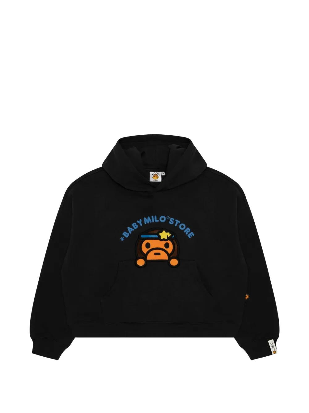 *BABY MILO® STORE BY *A BATHING APE® Baby Milo® cropped hoodie
