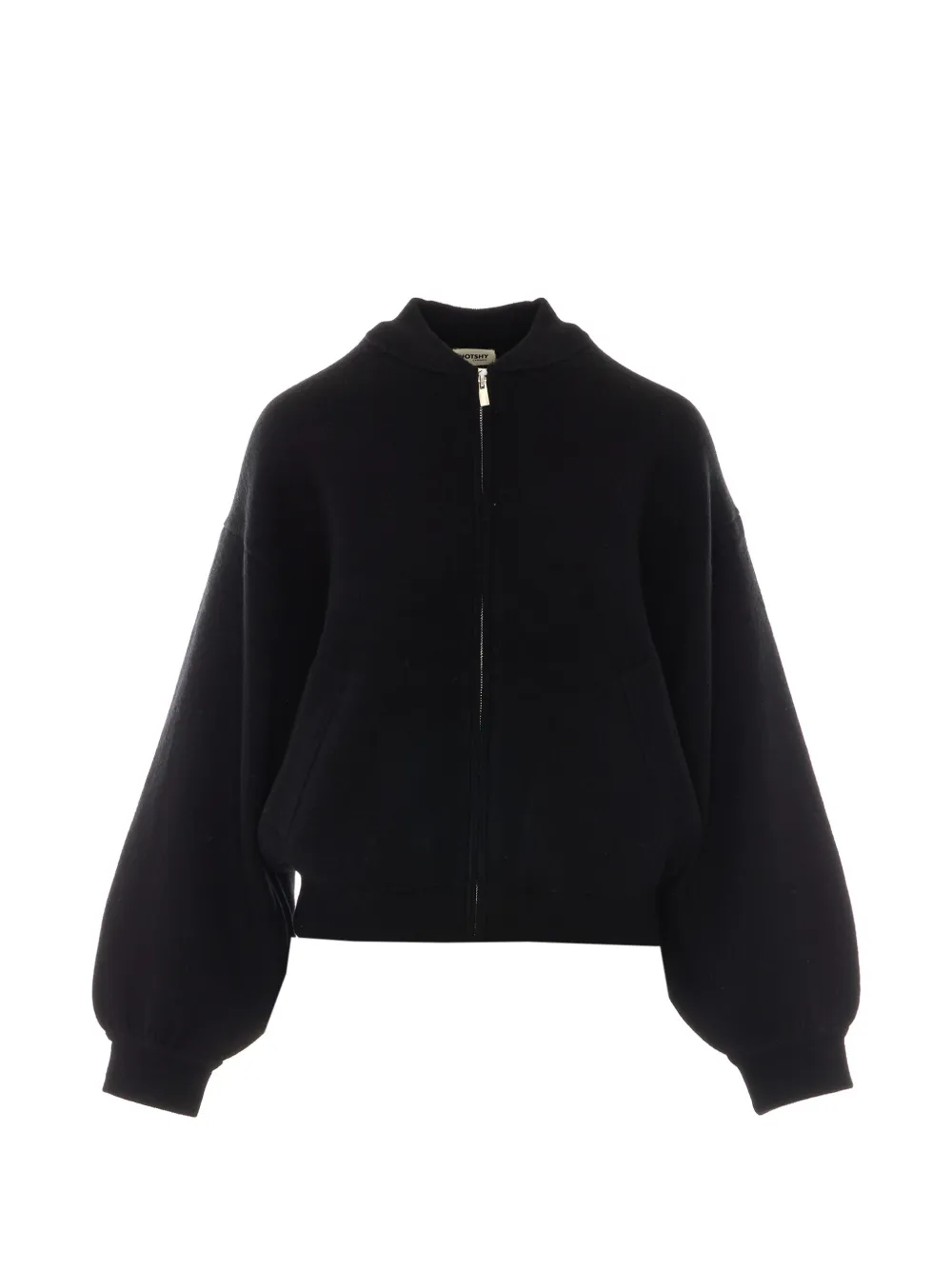 Not Shy Twila zip-up jacket - Schwarz