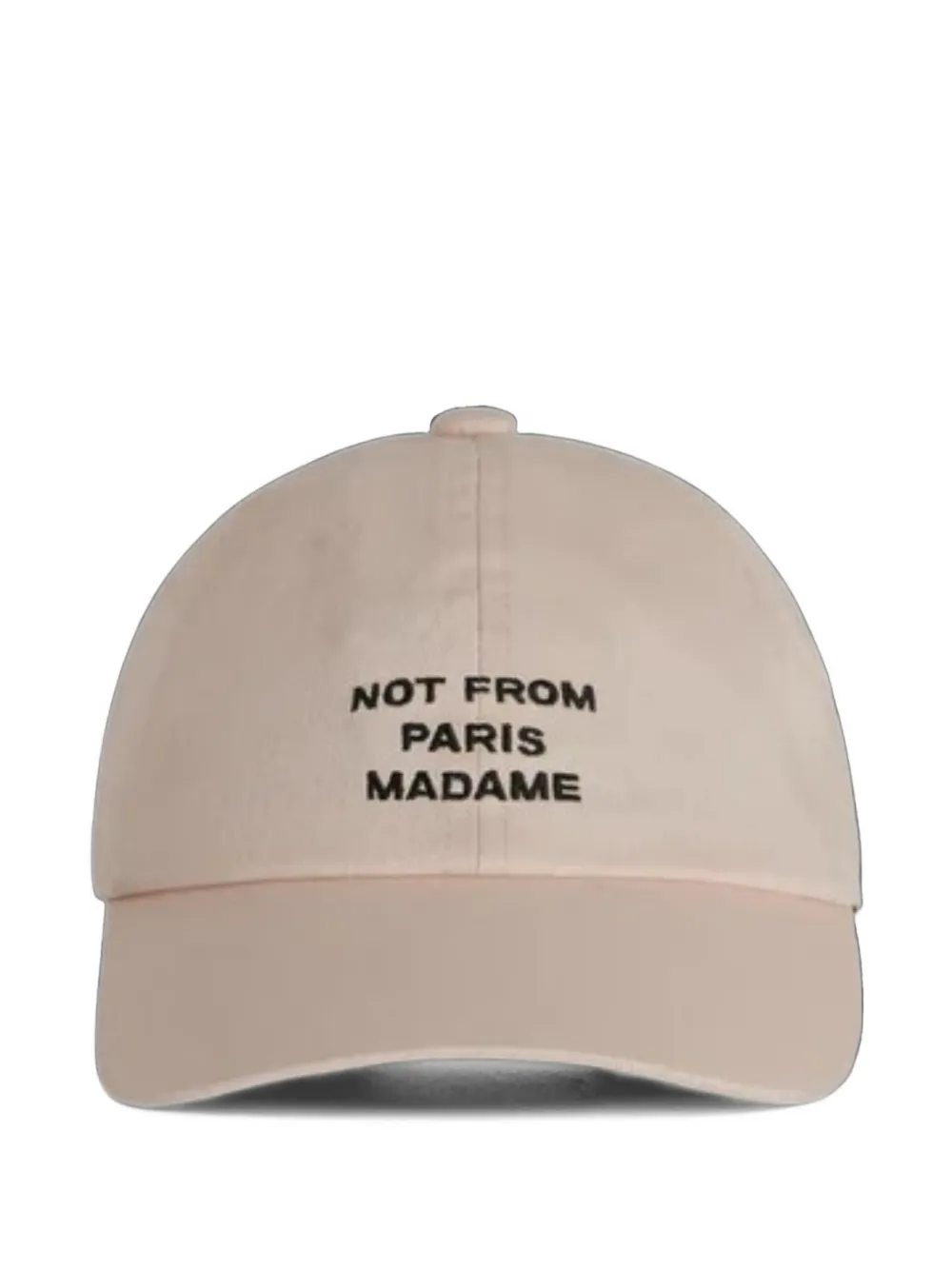 Drôle De Monsieur slogan-embroidered baseball cap