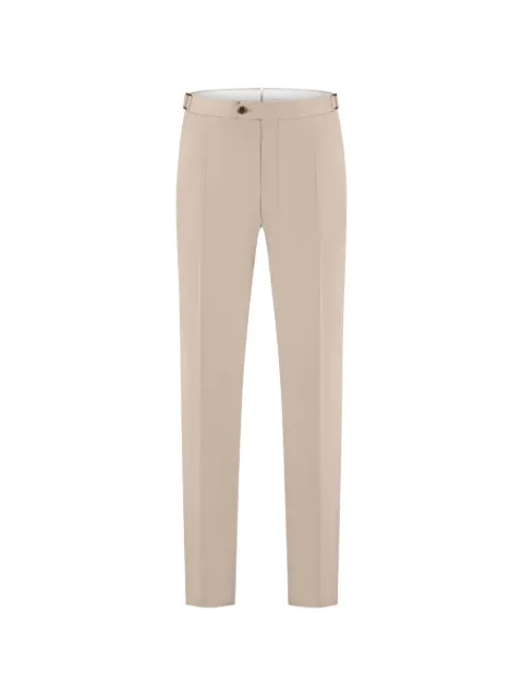 Corneliani pressed-crease tailored trousers