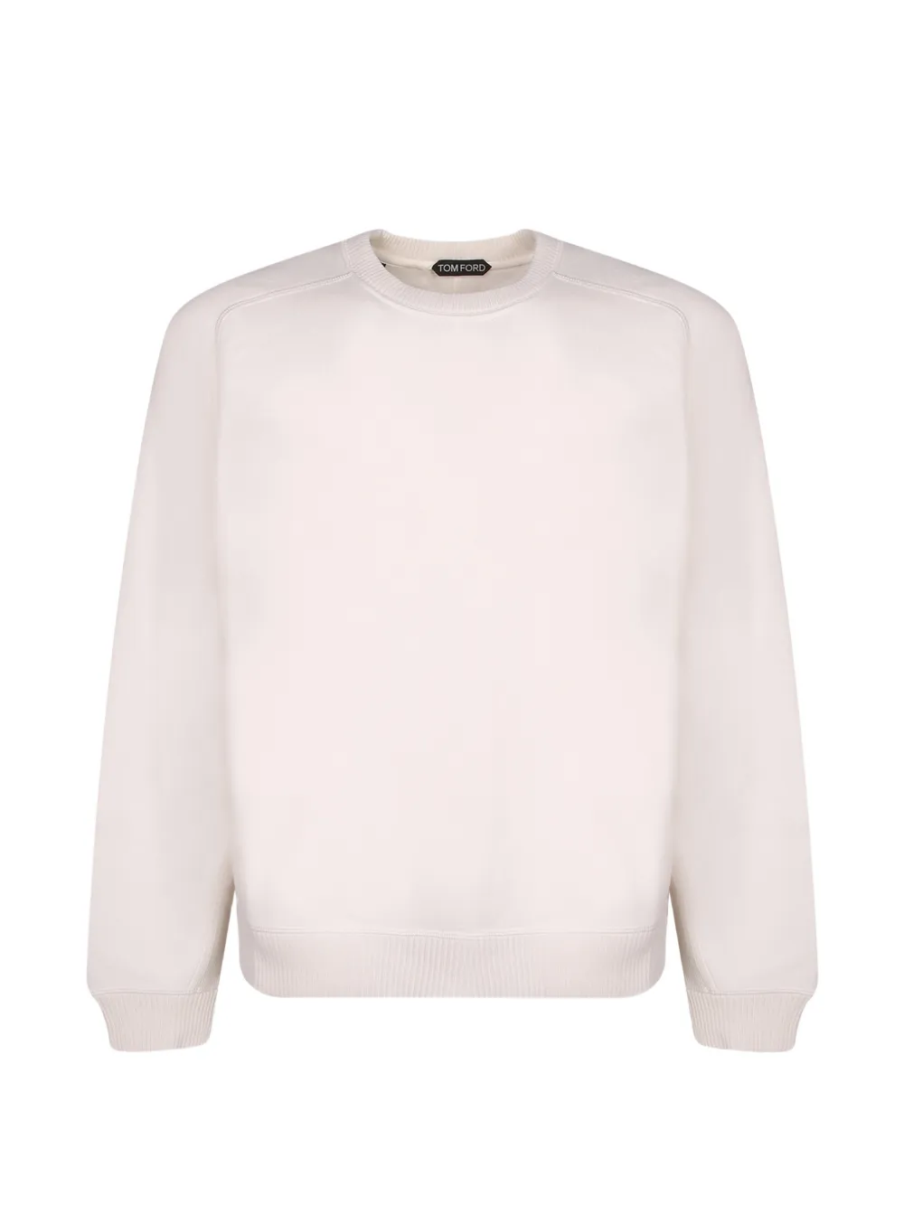 TOM FORD cashmere cotton crew neck sweater Wit