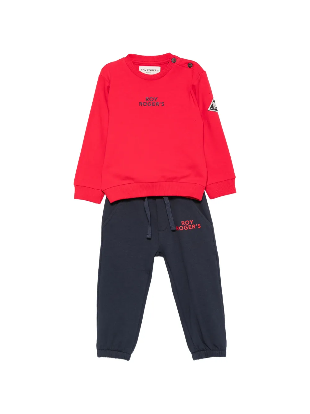 Roy Rogers Kids logo-print tracksuit - Rosso
