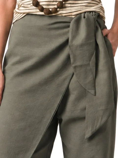INMACULADA Isaac wrap-style trousers