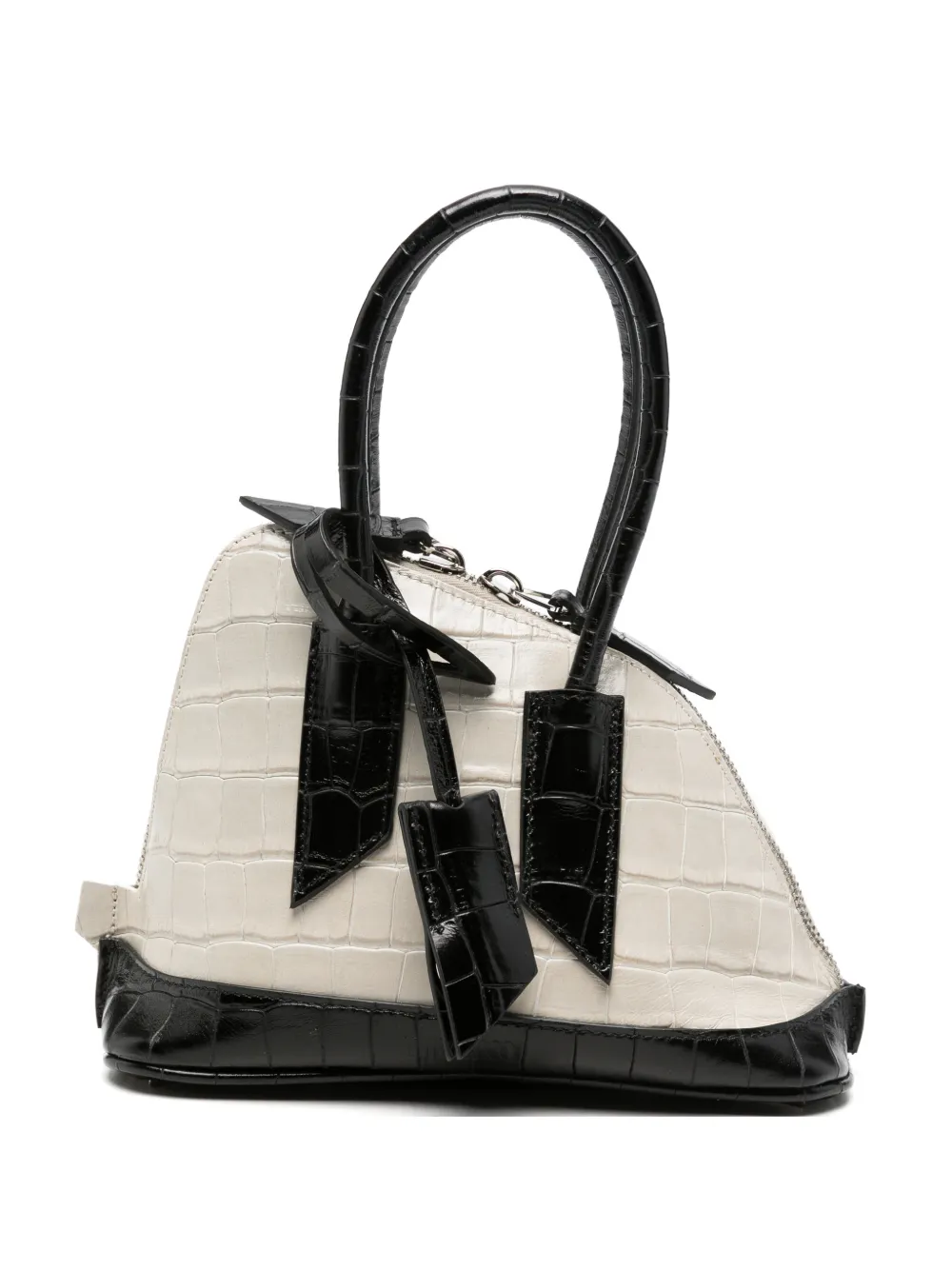 The Attico mini Sant Ambroeus tote bag Beige