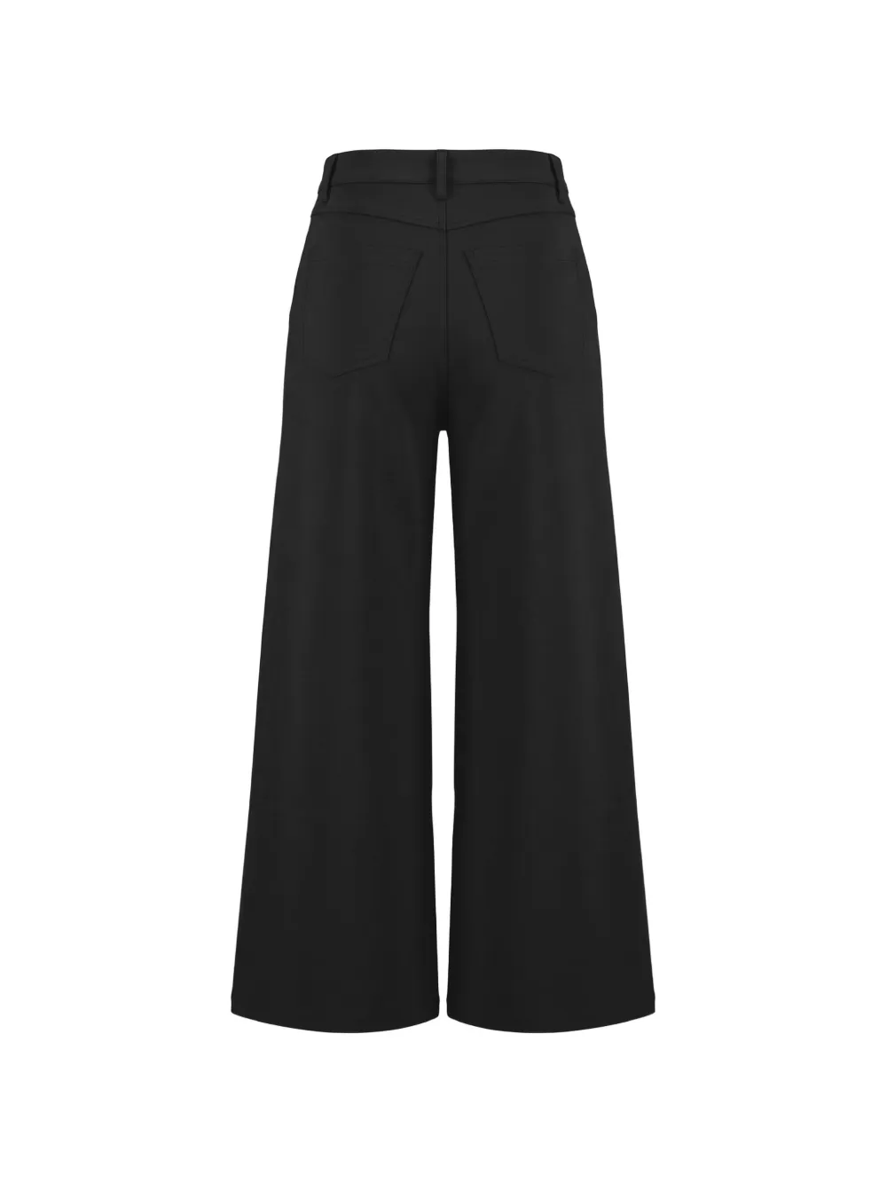 'S Max Mara Broek met wijde pijpen Zwart