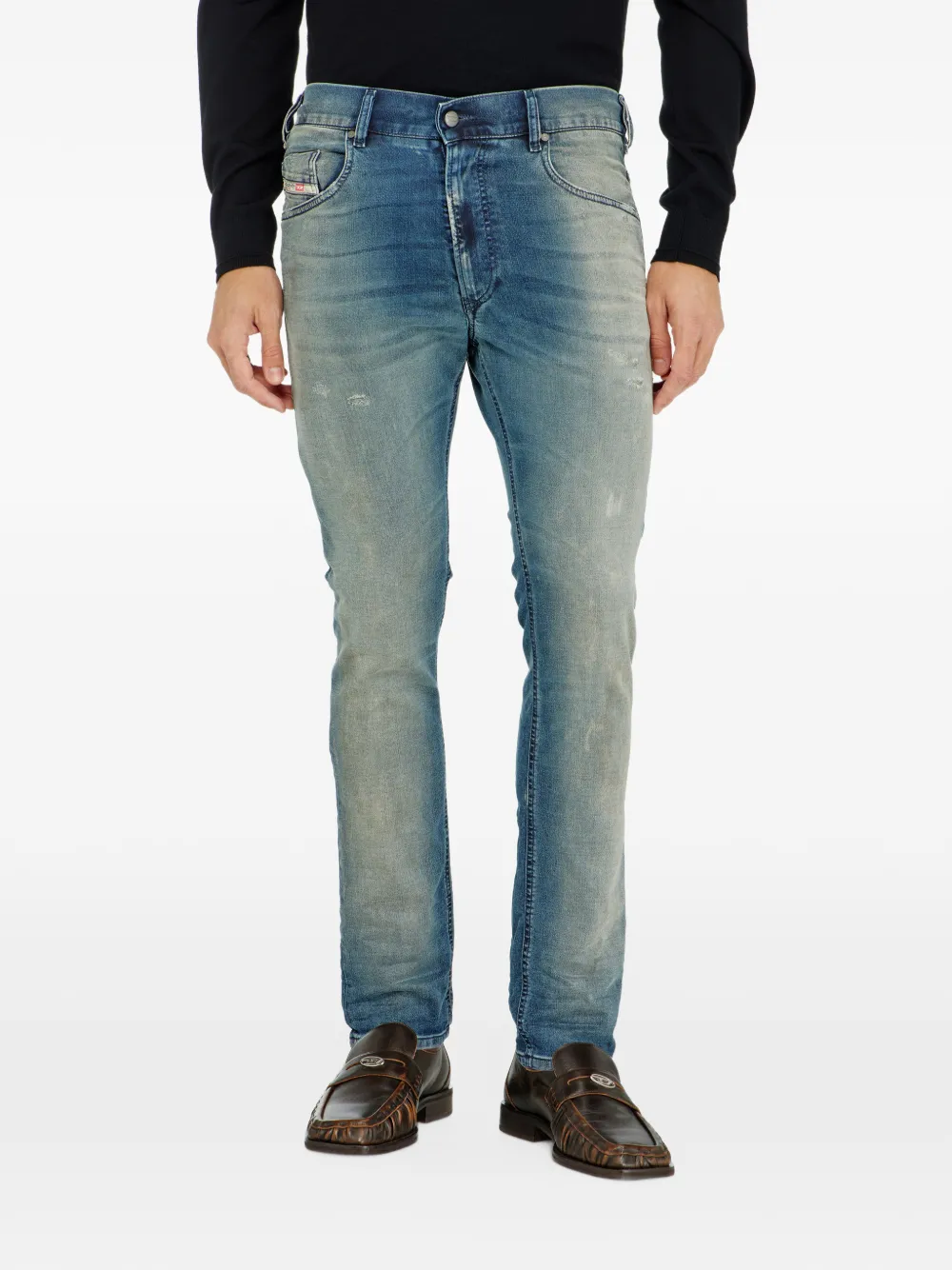 Diesel regular 2032 D-Krooley-BW Joggjeans 06A04 jeans Blauw