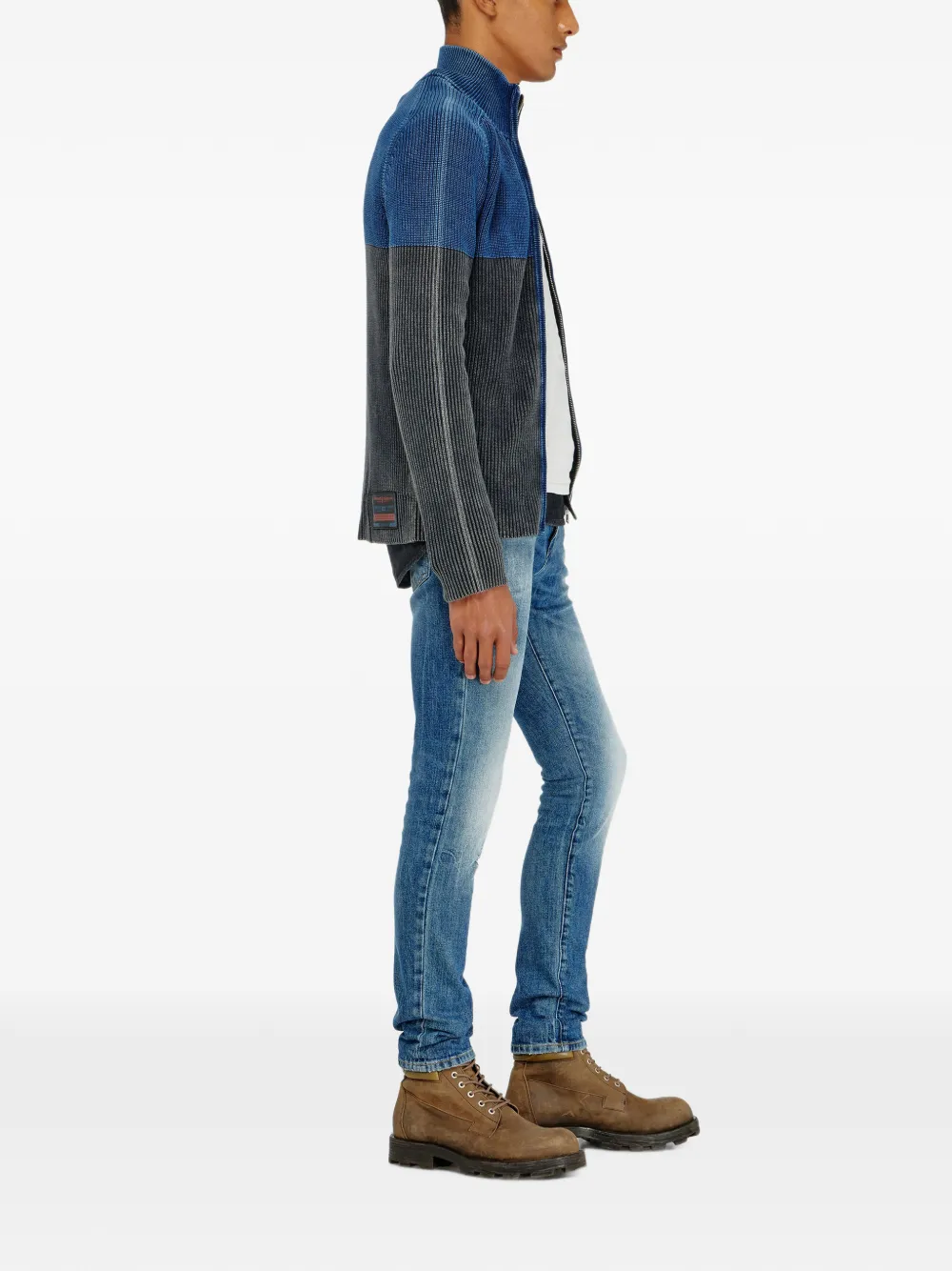 Diesel 2019 D-Strukt slim-fit jeans Blauw