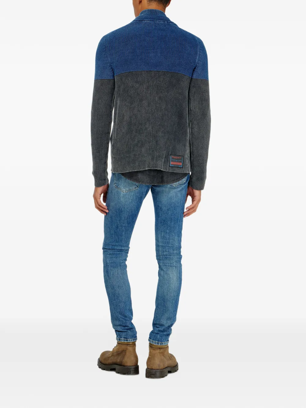 Diesel 2019 D-Strukt slim-fit jeans Blauw