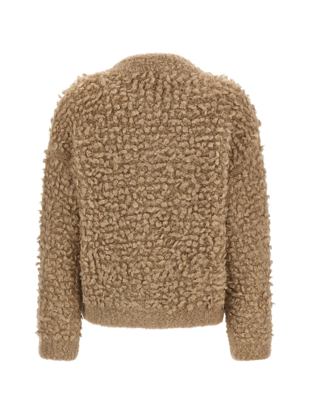 Peserico Bomberjack met rits Beige