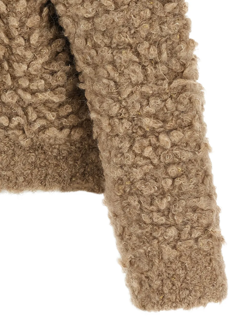 Peserico Bomberjack met rits Beige