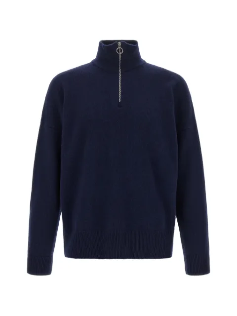  LARMERI STUDIO half-zip sweater