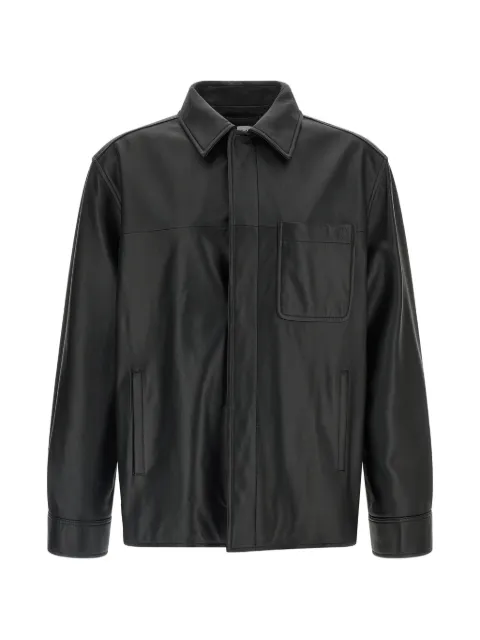 LOEWE leather overshirt