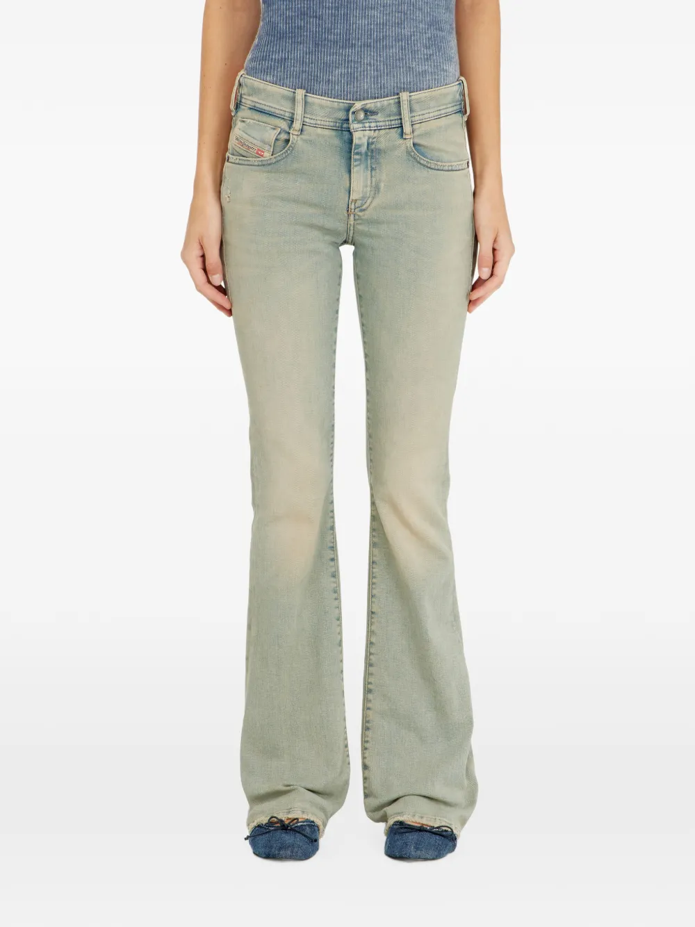 Diesel 1969 D-Ebbey bootcut jeans Blauw