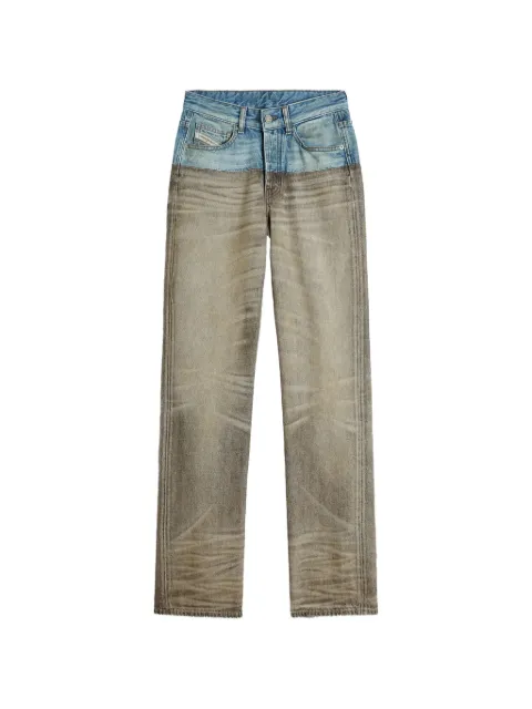 Diesel jean droit taille haute D-Sie
