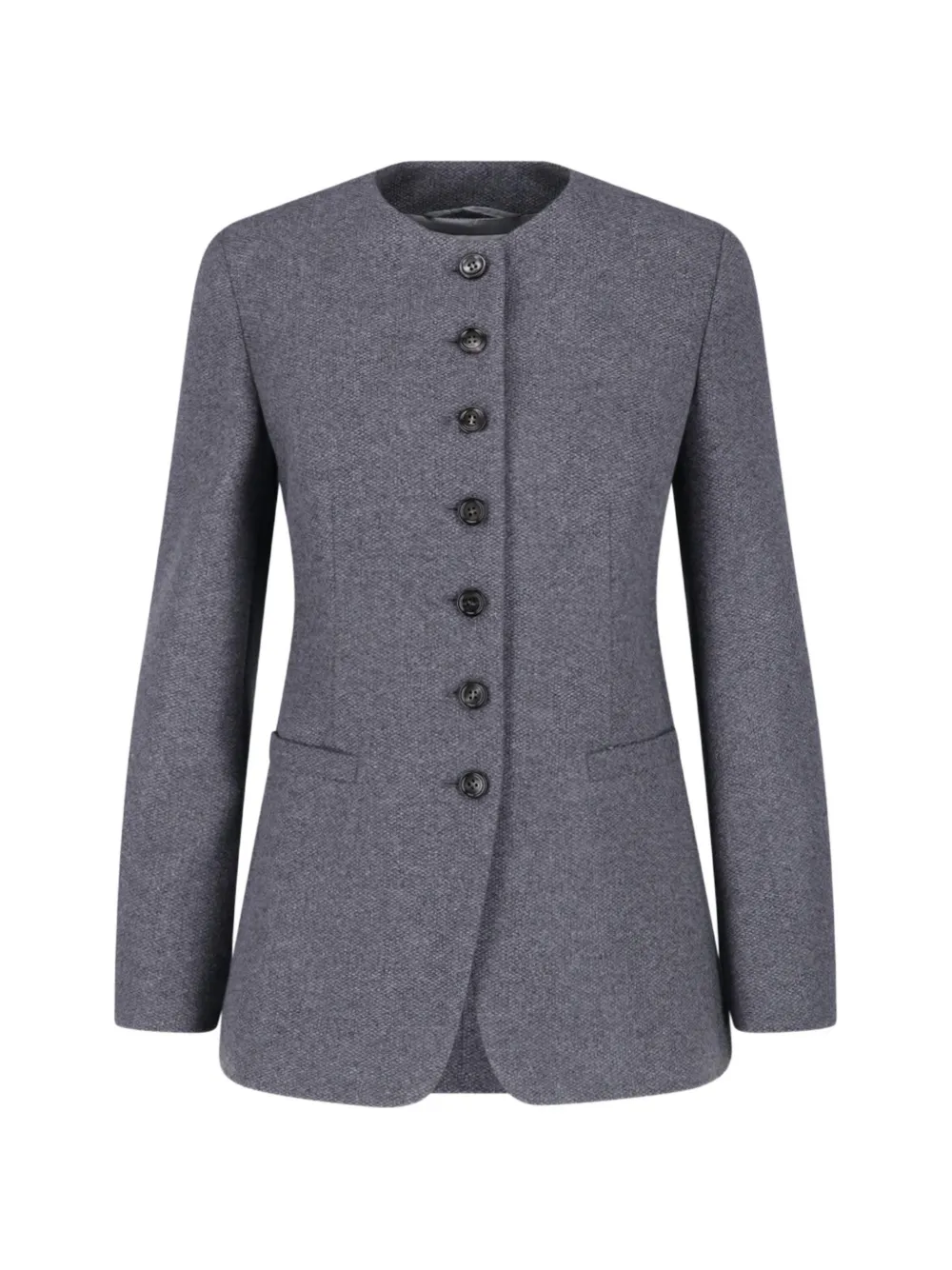 Max Mara Blazer girocollo - Grigio