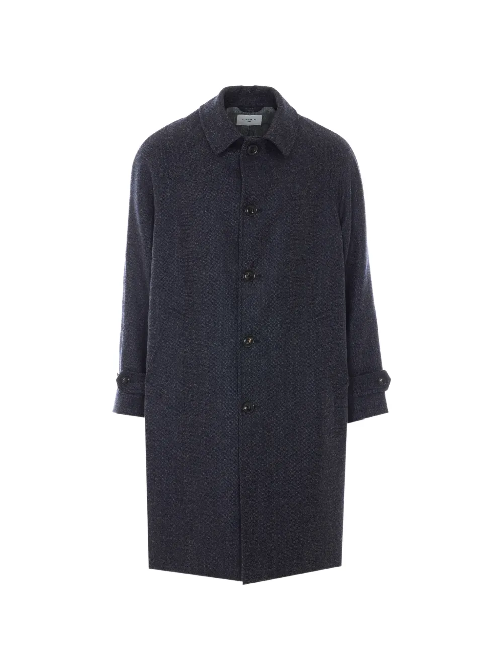 Circolo 1901 button-up raglan-sleeve coat - Blu