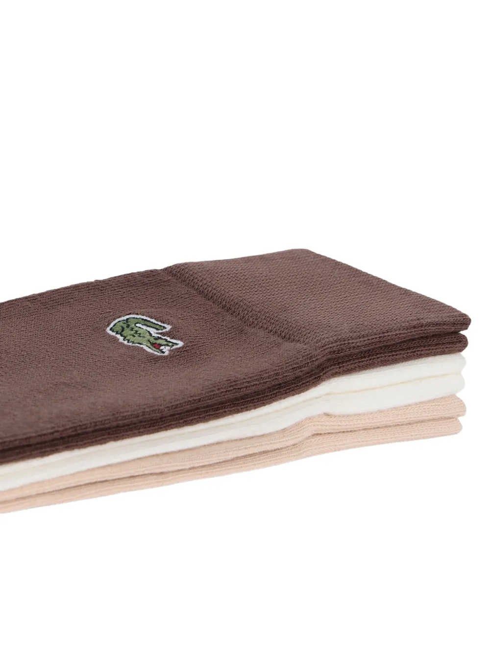 Lacoste 3-Pack socks Beige