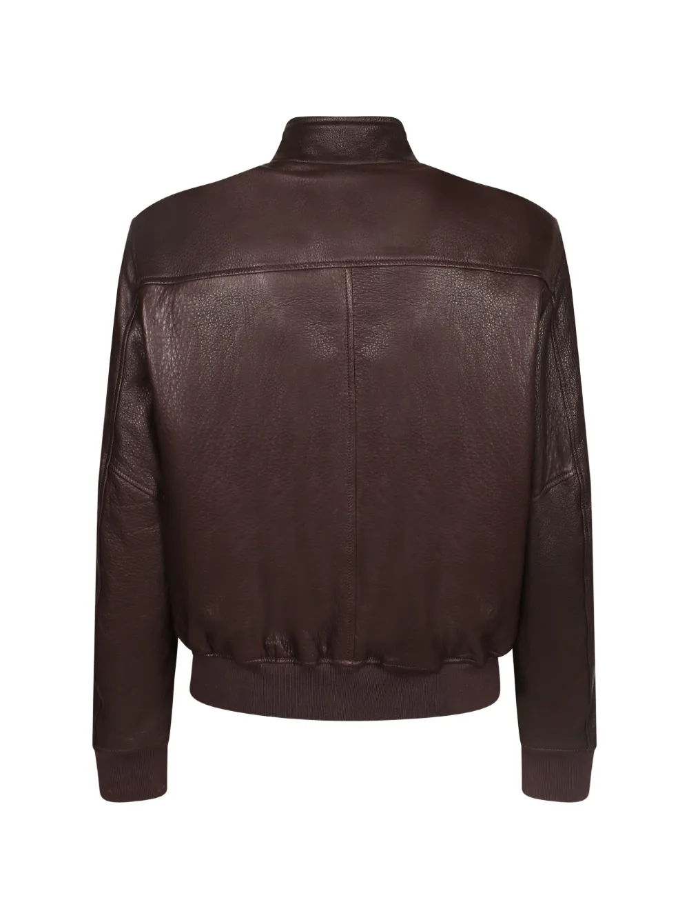Tagliatore Leren bomberjack Bruin