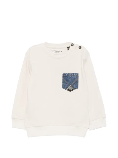 Roy Rogers Kids denim-pocket sweater