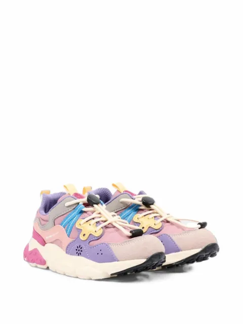FLOWER MOUNTAIN KIDS Yamano 3 colour-block sneakers