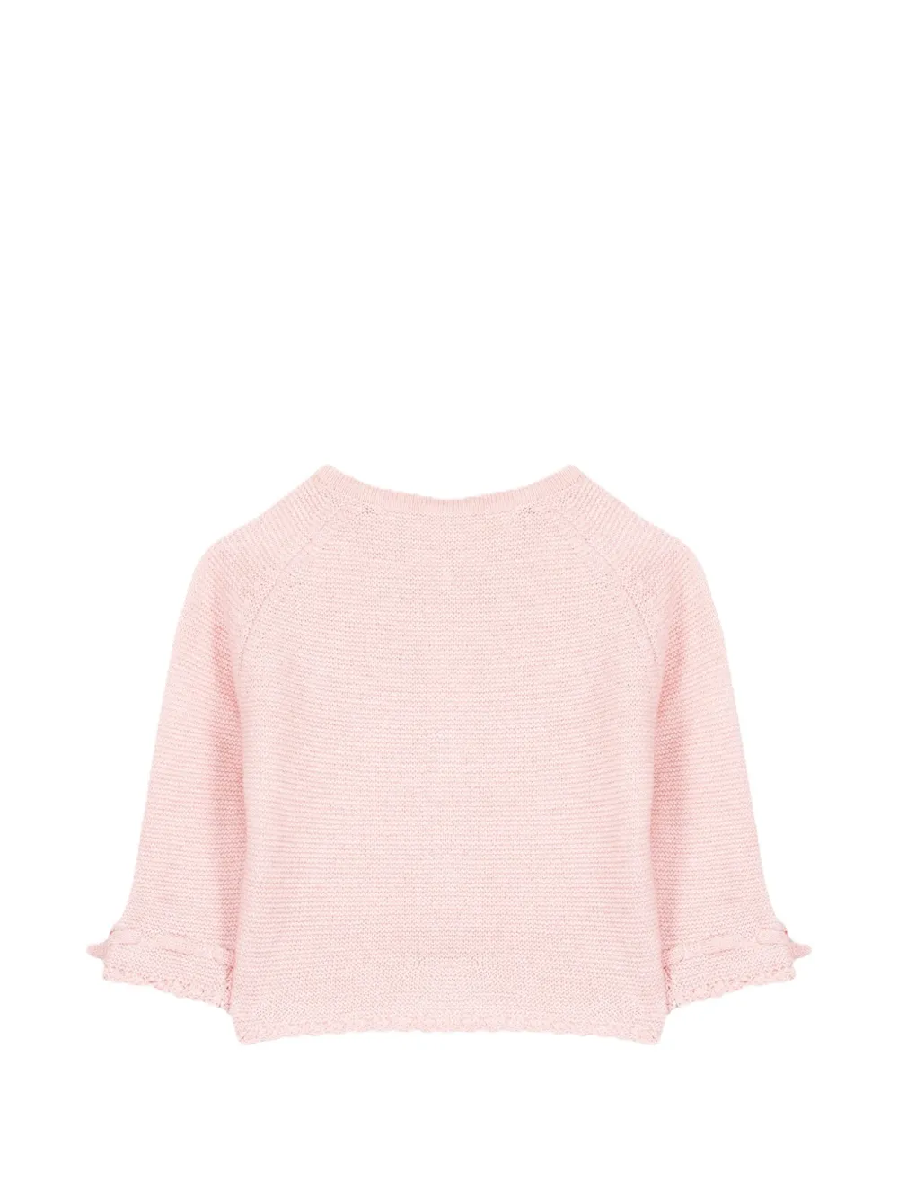 Tartine Et Chocolat bow-detail cardigan Roze