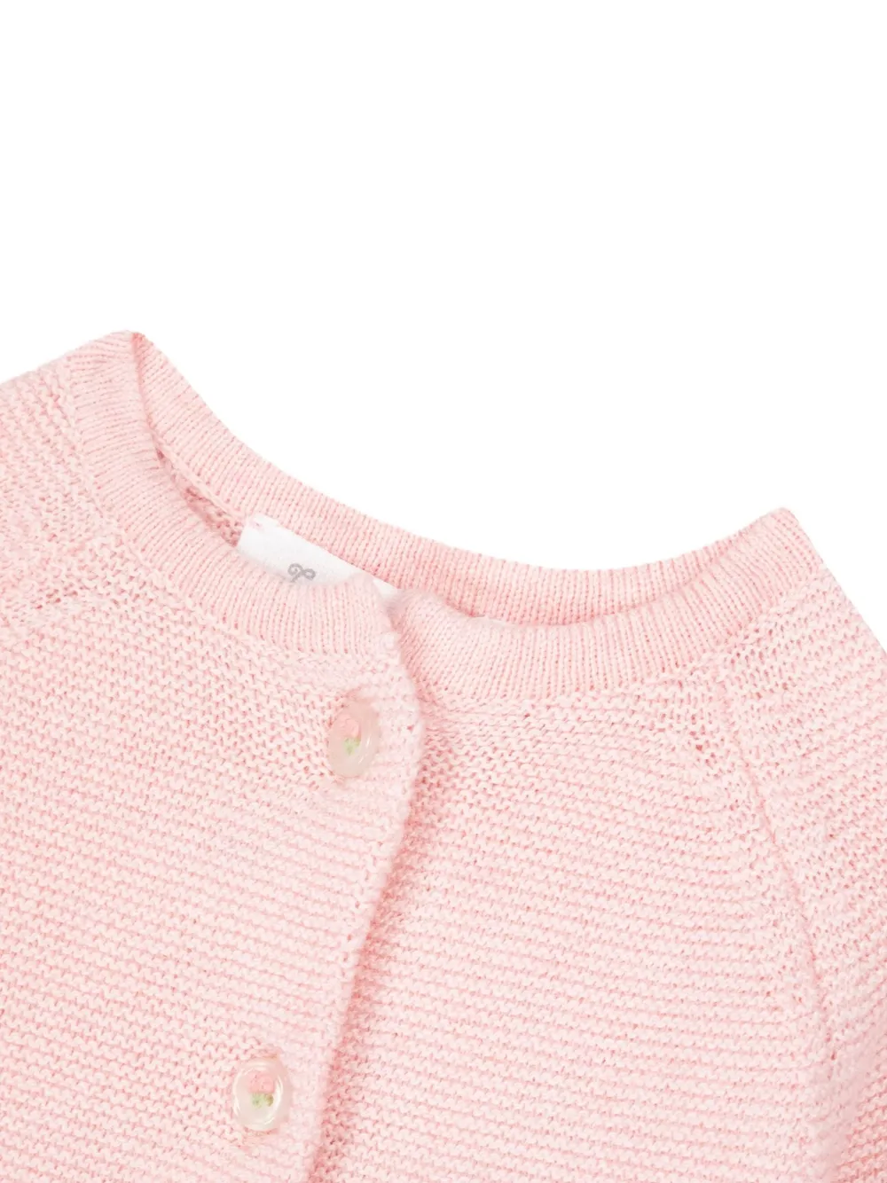 Tartine Et Chocolat bow-detail cardigan Roze