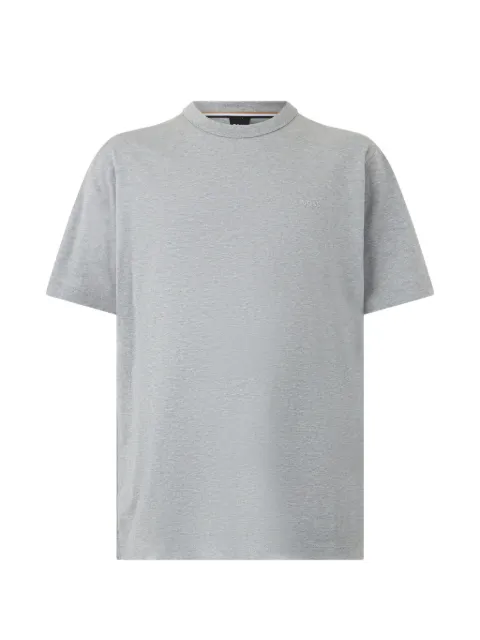 BOSS logo-embroidered T-shirt