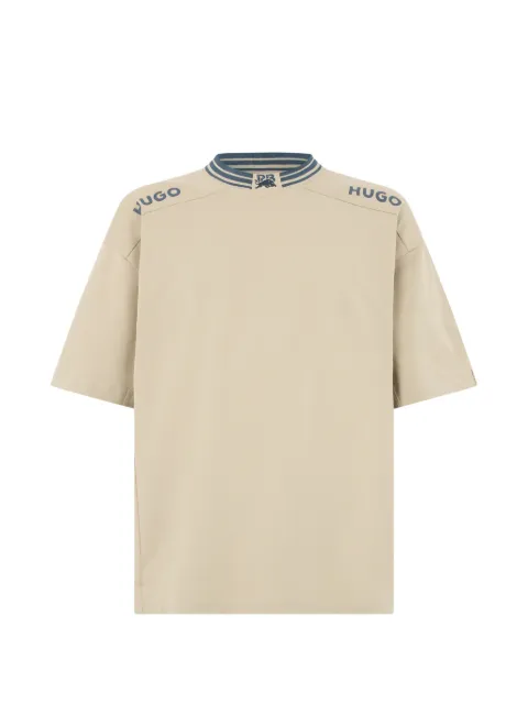 BOSS playera con logo estampado en colaboración con RB