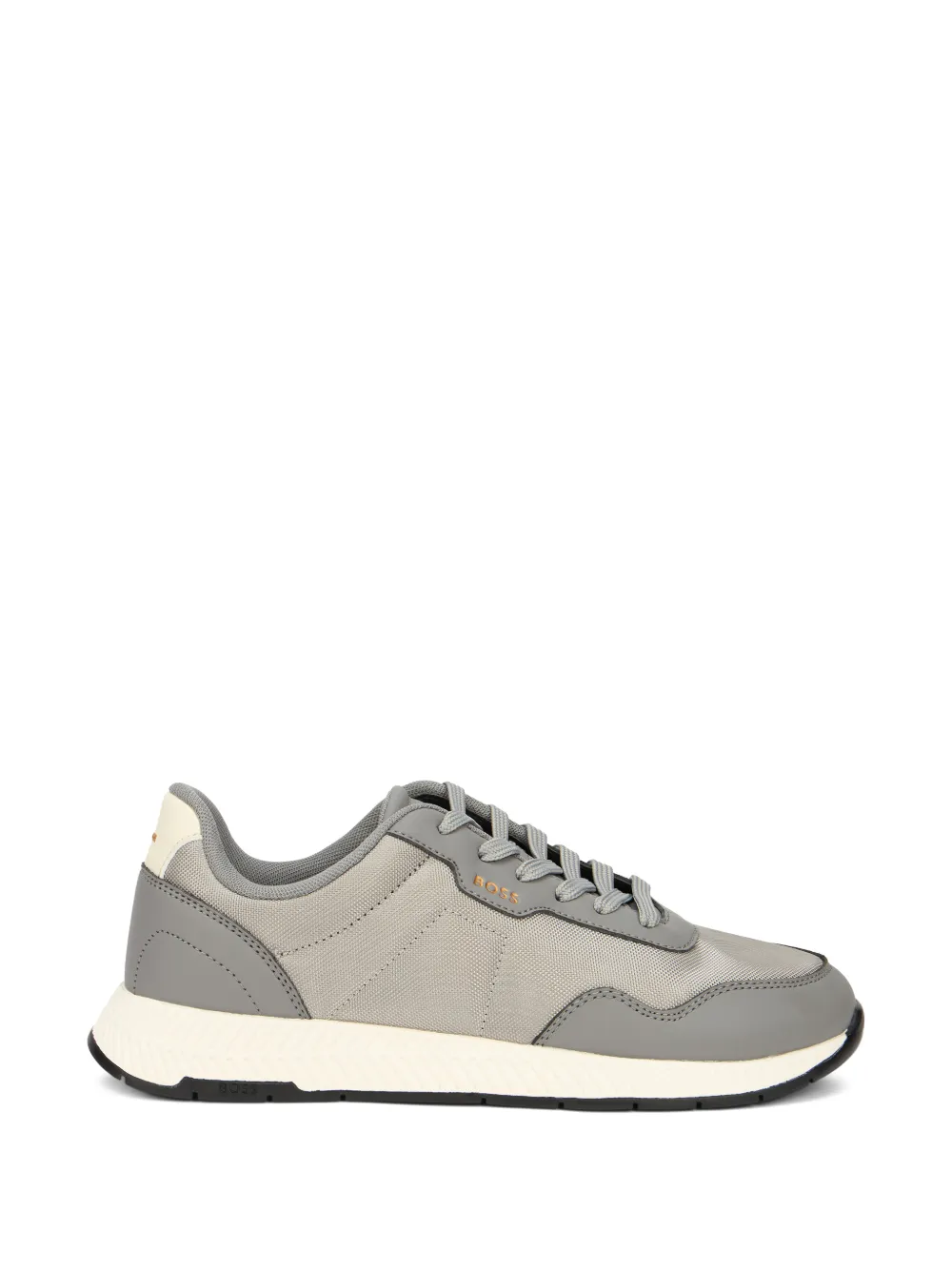 BOSS panelled low-top sneakers - Grau