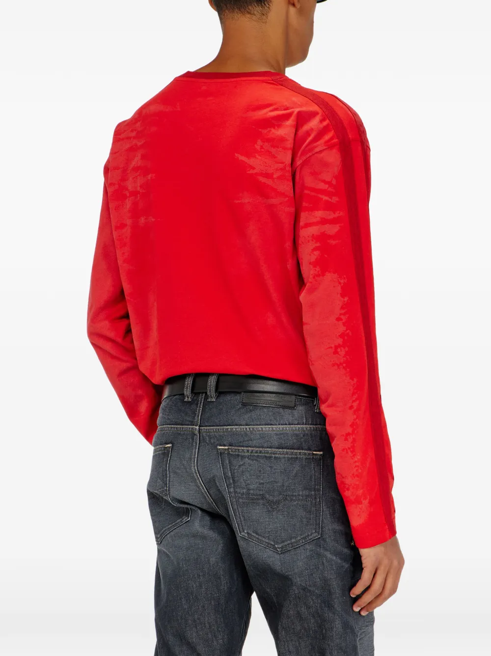 Diesel T-ATE T-shirt Rood