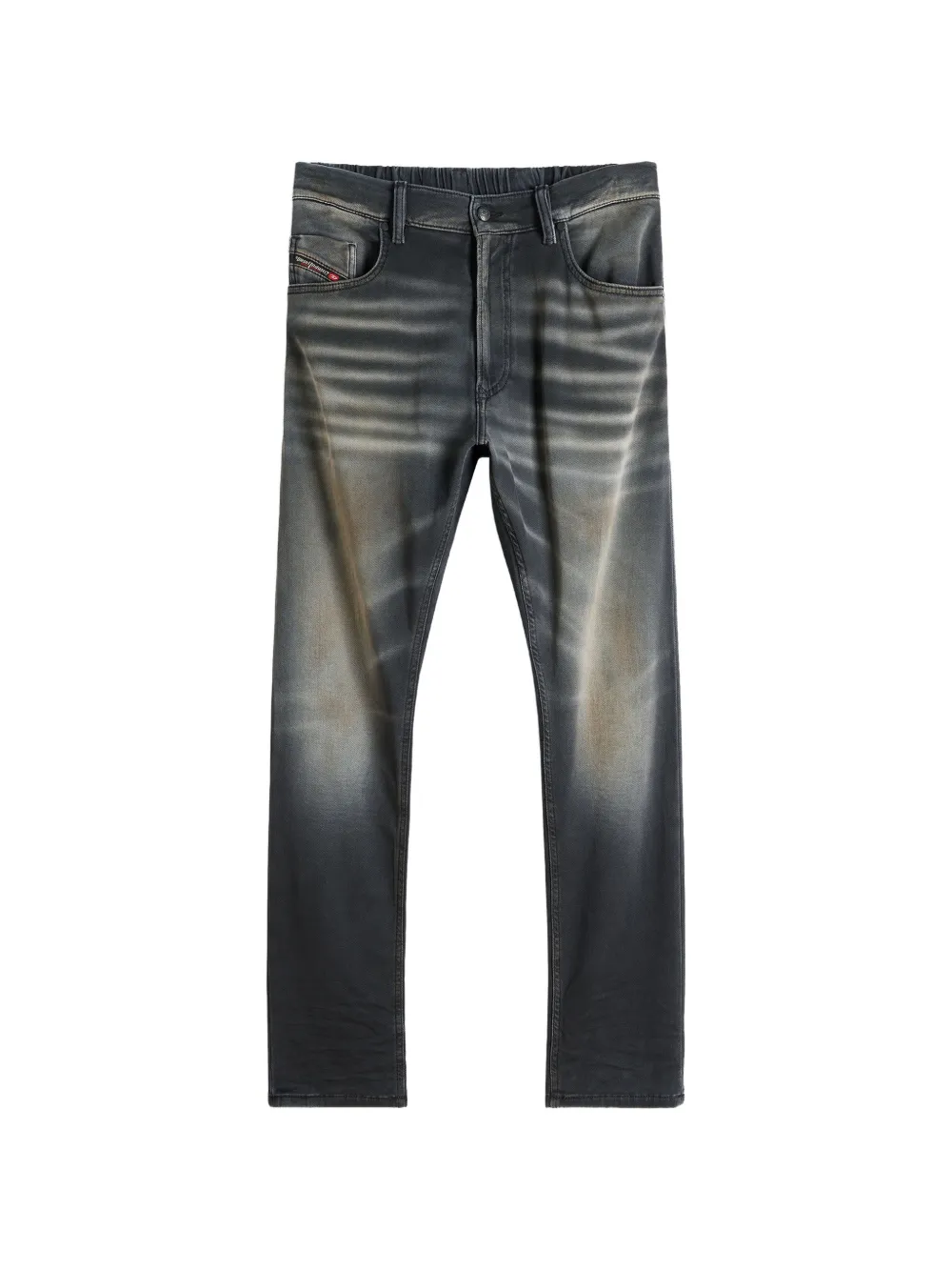 Diesel regular regular waist 2032 d-krooley-bw joggjeans® - Nero
