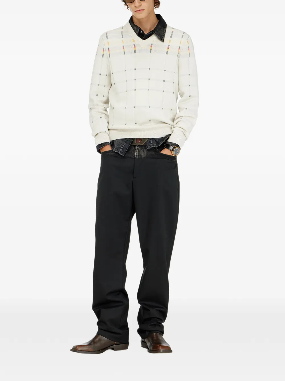 Diesel P-Logan broek Zwart