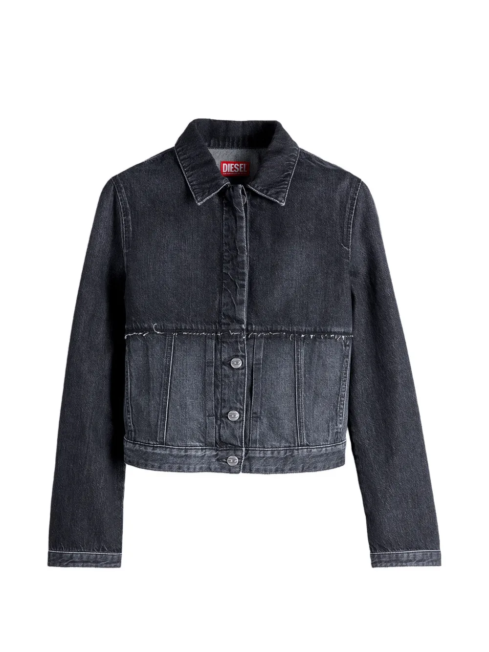 Diesel De-Kato-Se Jeansjacke - Schwarz