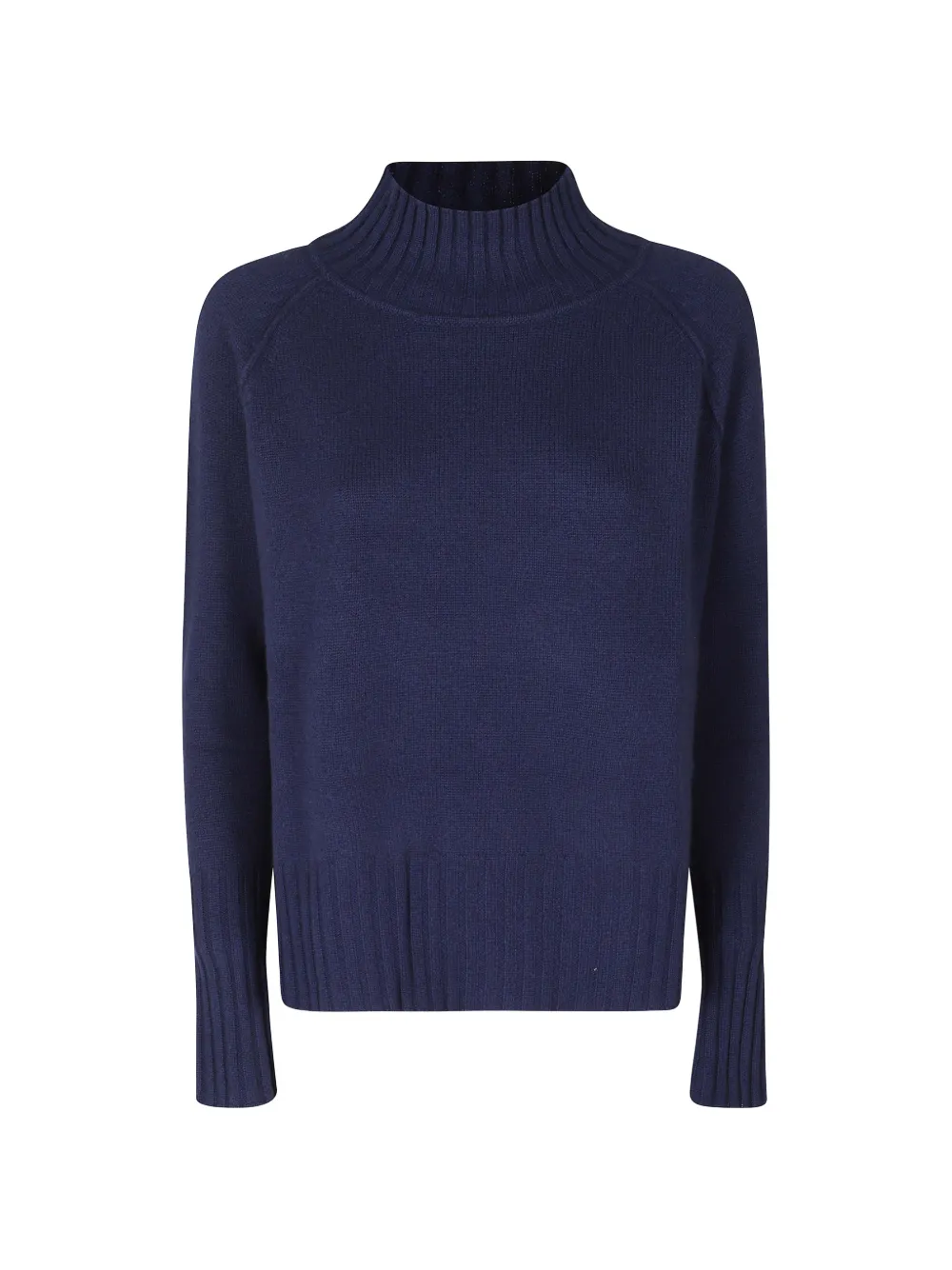 BeYou turtleneck raglan-sleeve sweater - Blu