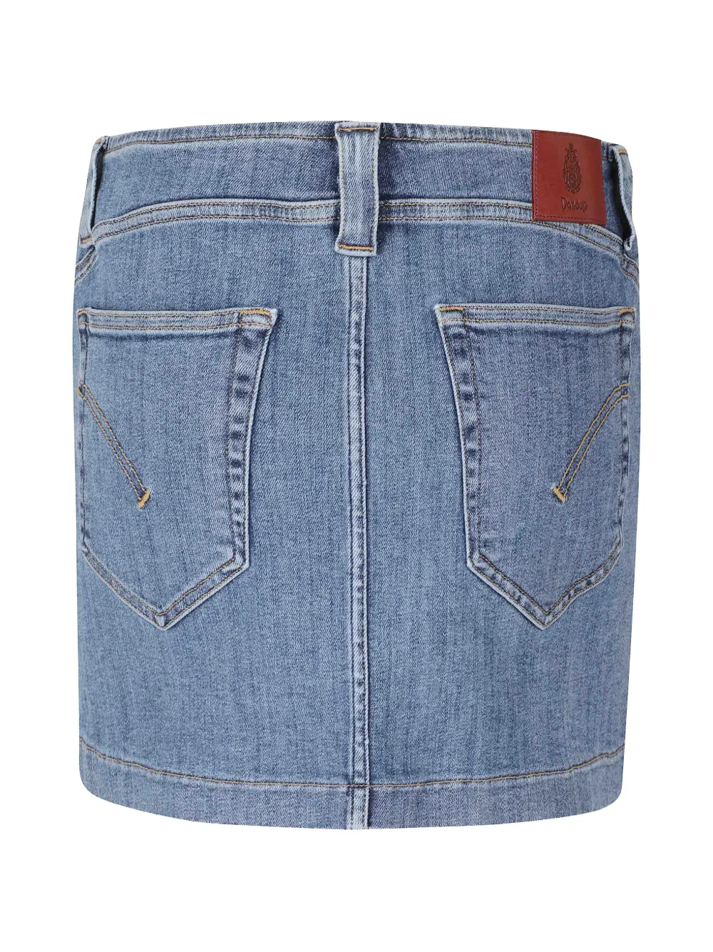 DONDUP Linnen rok Blauw