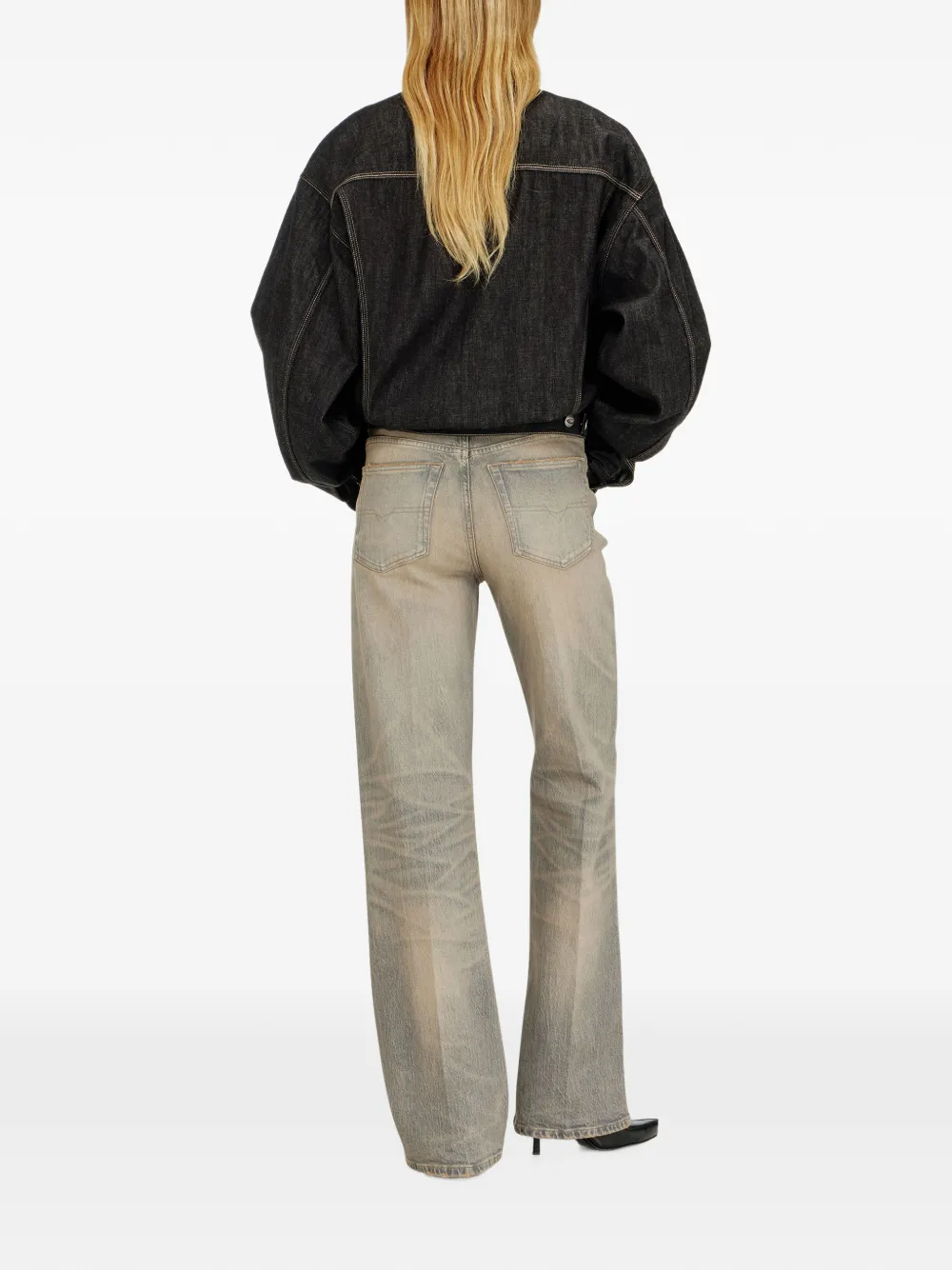 Diesel 1971 D-Sent regular-fit jeans Blauw